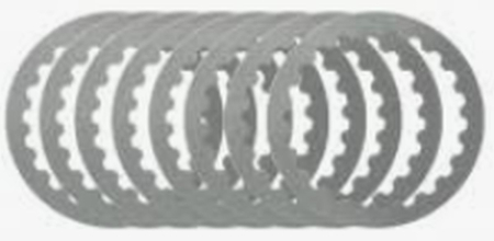 Discuri intermediare ambreiaj - PSYCHIC - separatoare discuri ambreiaj KAWASAKI KXF450 06-16, KFX450R 08-14,KDX250 91-94, KX250 91 (7 SZT.) (PS071B)