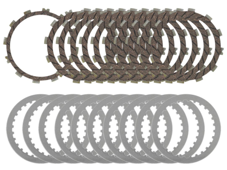 Ambreiaje complete - PSYCHIC - set discuri si separatoare ambreiaj (complet) KTM ADVENTURE S 950 '03-04, 950 '06, 990 '07-11, S 990 '07-09, SUPERENDURO R 950 '07-08, SUPERDUKE 990 '05-11, R 990 '07-11 (EBS5634) (DRC177)
