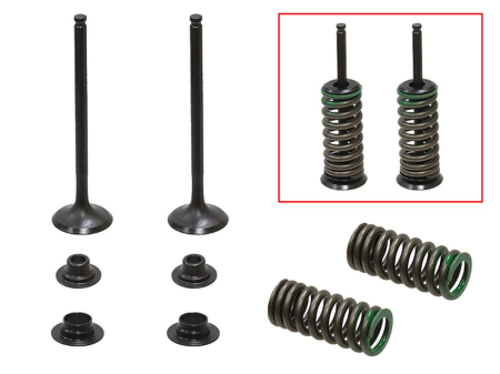 KIT CU ARCURI ȘI TALERE  SUPAPE DE EVACUARE PSYCHIC - PSYCHIC - supapa evacuare (completNY supapa ZE arcuri si saibe) HONDA CRF 150 R>RB '07-'23 STALOWY (MX-09545E) (22,5X4,4X79,95 mm)