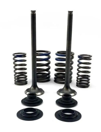 Seturi supape admisie (oțel) și arcuri - PSYCHIC - Supape  admisie (complet 2 buc. supape ZE arcuri si saibe) HONDA CRF 250 F '19-'24 STALOWE