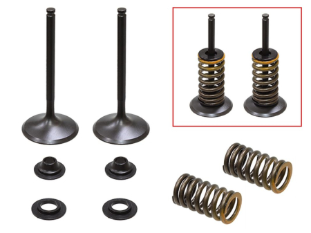 Yamaha - PSYCHIC - Supape  admisie (complet 2 buc. supape ZE arcuri si saibe) YAMAHA WRF 450 '16-'20, (WR 450 F) YZF 450 '14-'19, YZ 450FX '16-'20 STALOWE (MX-09554I) (36,95X5,47X83,68 mm