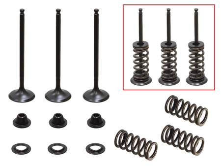 Yamaha - PSYCHIC - Supape  admisie (complet 2 buc. supape ZE arcuri si saibe) YAMAHA YZF 250 '01-'13, GAS GAS EC 250F '10-15, 300F '13-15 STALOWE (XU-09519I, XU-09522I) (23X3,99X78,6 mm) (23X3,98X80,1 mm)