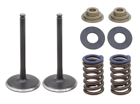 Seturi supape admisie (oțel) și arcuri - PSYCHIC - Supape  admisie (Kit  ZE arcuri si saibe) KAWASAKI KXF 450 (KX 450F) '17-18 STALOWE (12004-0745)