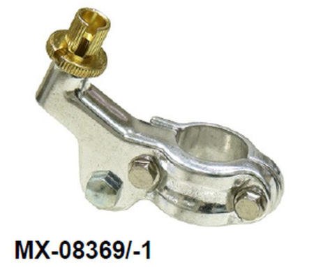 Suport manetă ambreiaj și frână - PSYCHIC - suport maneta ambreiaj (KUTY) HONDA CR 80R '96-'02, CR 85R '03-'07, CR 125R/250R '96-'03, XR 250R/400R '96-'04 culoare argintie (OEM: 53172-KAE-730)