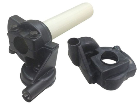 Accelerații rapide complete - PSYCHIC - tub acceleratie complet KAWASAKI KX 125/250 '02-05, SUZUKI RM 125/250 '95-05, YAMAHA YZ 125/250 '96-10 cu protectie din cauciuc (stil Vortex)