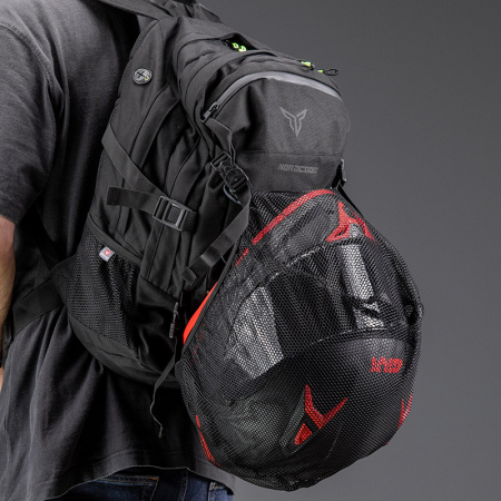Rucsac moto Nordcode X-Rider, negru/roșu [3]