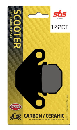 CONSUMABILE SI INTRETINERE - SBS - placute frana 102CT - Scooter [Carbon / Ceramic]