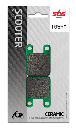 CONSUMABILE SI INTRETINERE - SBS - placute frana 105HM - Scooter [Ceramic]