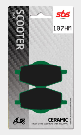 CONSUMABILE SI INTRETINERE - SBS - placute frana 107HM - Scooter [Ceramic]