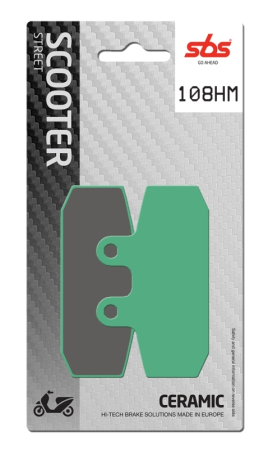 CONSUMABILE SI INTRETINERE - SBS - placute frana 108HM - Scooter [Ceramic]