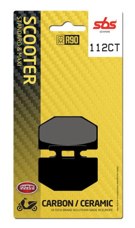 CONSUMABILE SI INTRETINERE - SBS - placute frana 112CT - Scooter [Carbon / Ceramic]