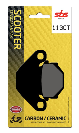 CONSUMABILE SI INTRETINERE - SBS - placute frana 113CT - Scooter [Carbon / Ceramic]