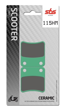 CONSUMABILE SI INTRETINERE - SBS - placute frana 115HM - Scooter [Ceramic]