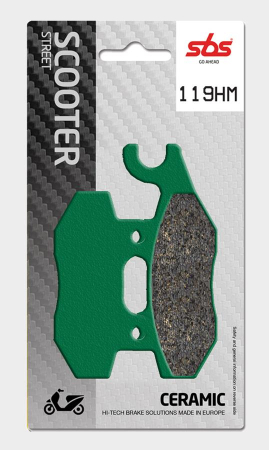 CONSUMABILE SI INTRETINERE - SBS - placute frana 119HM - Scooter [Ceramic]