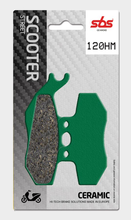 CONSUMABILE SI INTRETINERE - SBS - placute frana 120HM - Scooter [Ceramic]