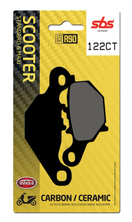 CONSUMABILE SI INTRETINERE - SBS - placute frana 122CT - Scooter [Carbon / Ceramic]