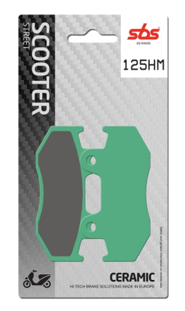 CONSUMABILE SI INTRETINERE - SBS - placute frana 125HM - Scooter [Ceramic]