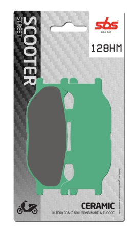 CONSUMABILE SI INTRETINERE - SBS - placute frana 128HM - Scooter [Ceramic]