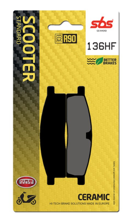 Frane - SBS - placute frana 136HF - Scooter [Ceramic]