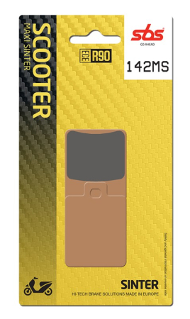 CONSUMABILE SI INTRETINERE - SBS - placute frana 142MS - Maxi Scooter [Sinter]