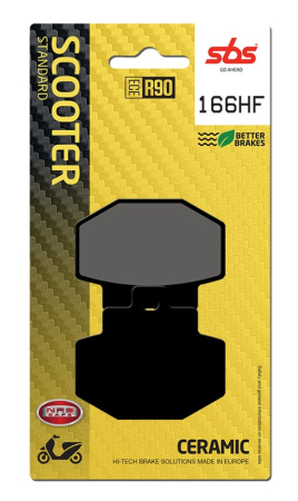 Frane - SBS - placute frana 166HF [772HF] - Scooter [Ceramic]