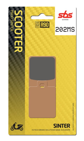 Frane - SBS - placute frana 202MS - Maxi Scooter [Sinter]