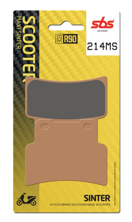 CONSUMABILE SI INTRETINERE - SBS - placute frana 214MS - Maxi Scooter [Sinter]