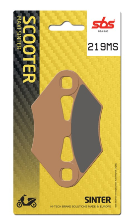 CONSUMABILE SI INTRETINERE - SBS - placute frana 219MS - Maxi Scooter [Sinter]