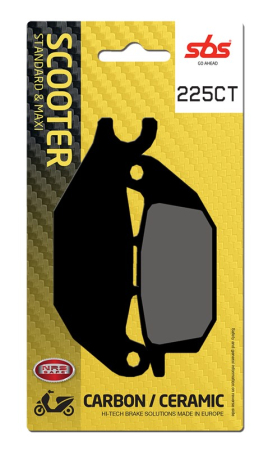 Frane - SBS - placute frana 225CT - Scooter [Carbon / Ceramic]