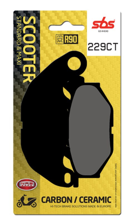 Frane - SBS - placute frana 229CT - Scooter [Carbon / Ceramic]