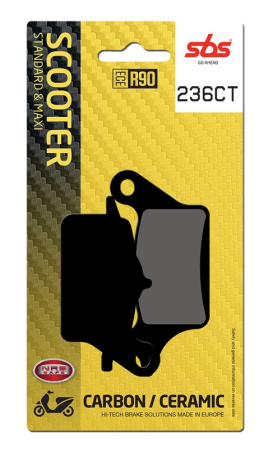 Frane - SBS - placute frana 236CT - Scooter [Carbon / Ceramic]