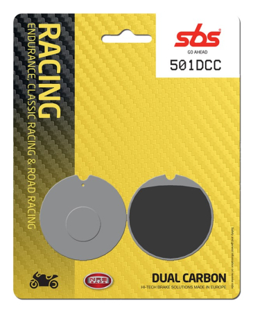 Frane - SBS - placute frana 501DCC - Classic Racing [Dual Carbon]
