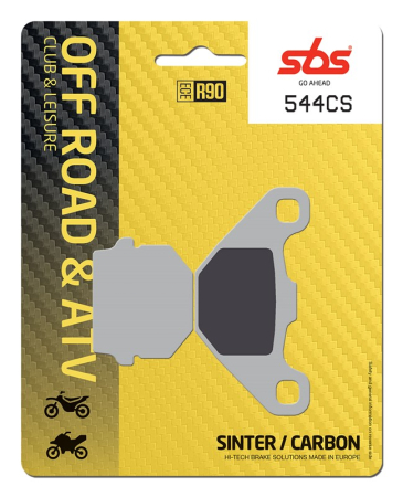 CONSUMABILE SI INTRETINERE - SBS - placute frana 544CS - Offroad & ATV [Sinter / Carbon]
