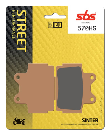 SBS - placute frana 570HS - Street [Sinter]