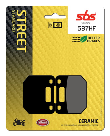 Frane - SBS - placute frana 587HF - Street [Ceramic]