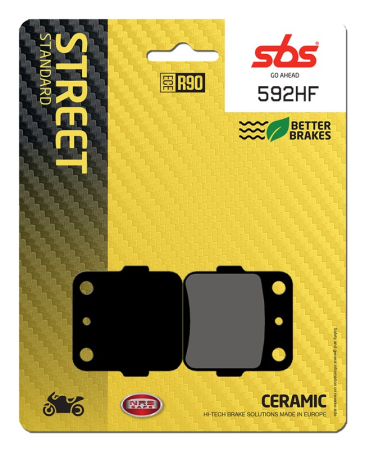 Frane - SBS - placute frana 592HF - Street [Ceramic]