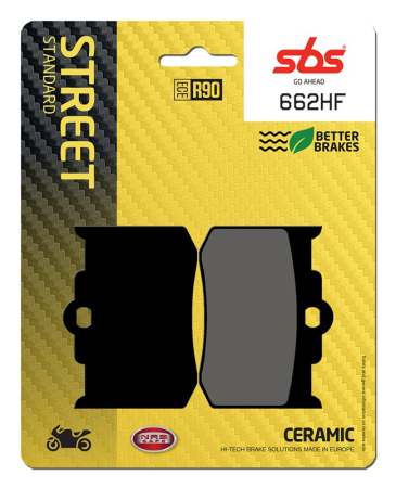 Frane - SBS - placute frana 662HF - Street [Ceramic]