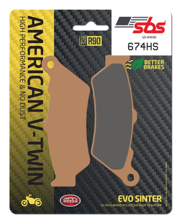 Frane - SBS - placute frana 674H.HS - American V-Twin [Sinter]