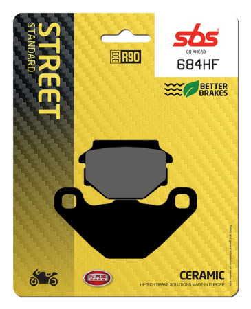 Frane - SBS - placute frana 684HF - Street [Ceramic]