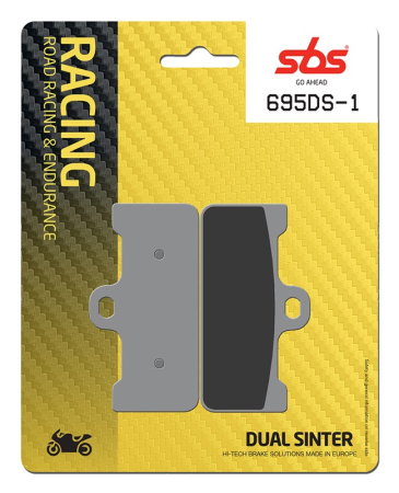 CONSUMABILE SI INTRETINERE - SBS - placute frana 695DS-1 - Racing [Dual Sinter]