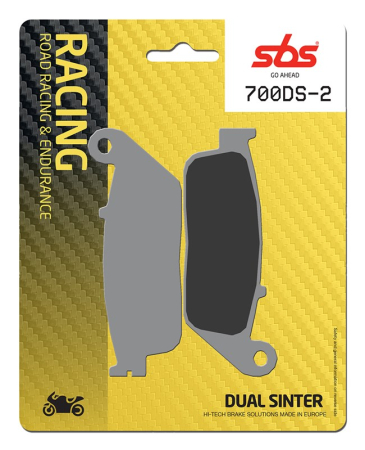 CONSUMABILE SI INTRETINERE - SBS - placute frana 700DS-2 - Racing [Dual Sinter]