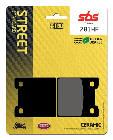 Frane - SBS - placute frana 701HF - Street [Ceramic]