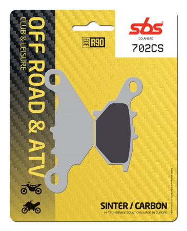 Frane - SBS - placute frana 702CS - Offroad & ATV [Sinter / Carbon]