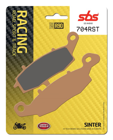CONSUMABILE SI INTRETINERE - SBS - placute frana 704RST - Racing / Trackday [Sinter]