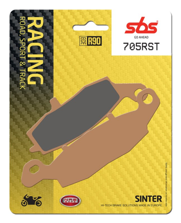 CONSUMABILE SI INTRETINERE - SBS - placute frana 705RST - Racing / Trackday [Sinter]