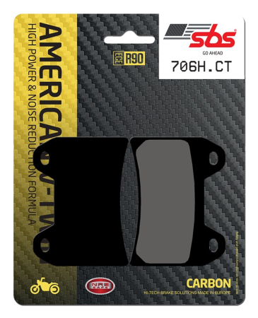 Frane - SBS - placute frana 706H.CT - American V-Twin [Carbon]