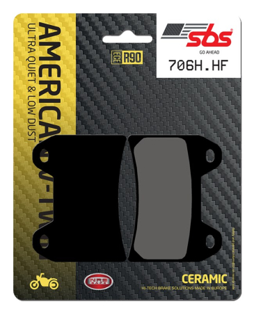 Frane - SBS - placute frana 706H.HF - American V-Twin [Ceramic]