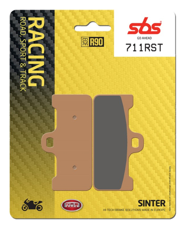CONSUMABILE SI INTRETINERE - SBS - placute frana 711RST - Racing / Trackday [Sinter]