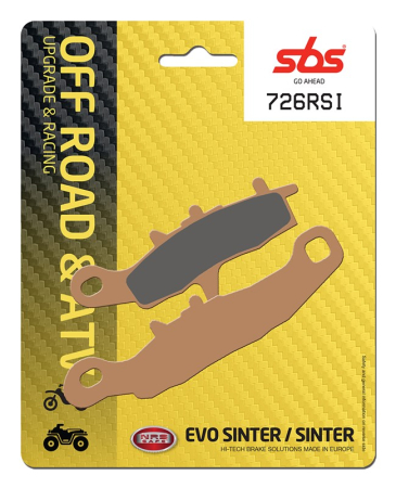 CONSUMABILE SI INTRETINERE - SBS - placute frana 726RSI - Offroad & ATV [Evo Sinter / Sinter]
