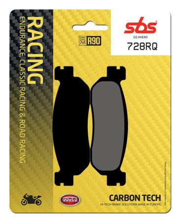 CONSUMABILE SI INTRETINERE - SBS - placute frana 728RQ - Racing [Carbon Tech]